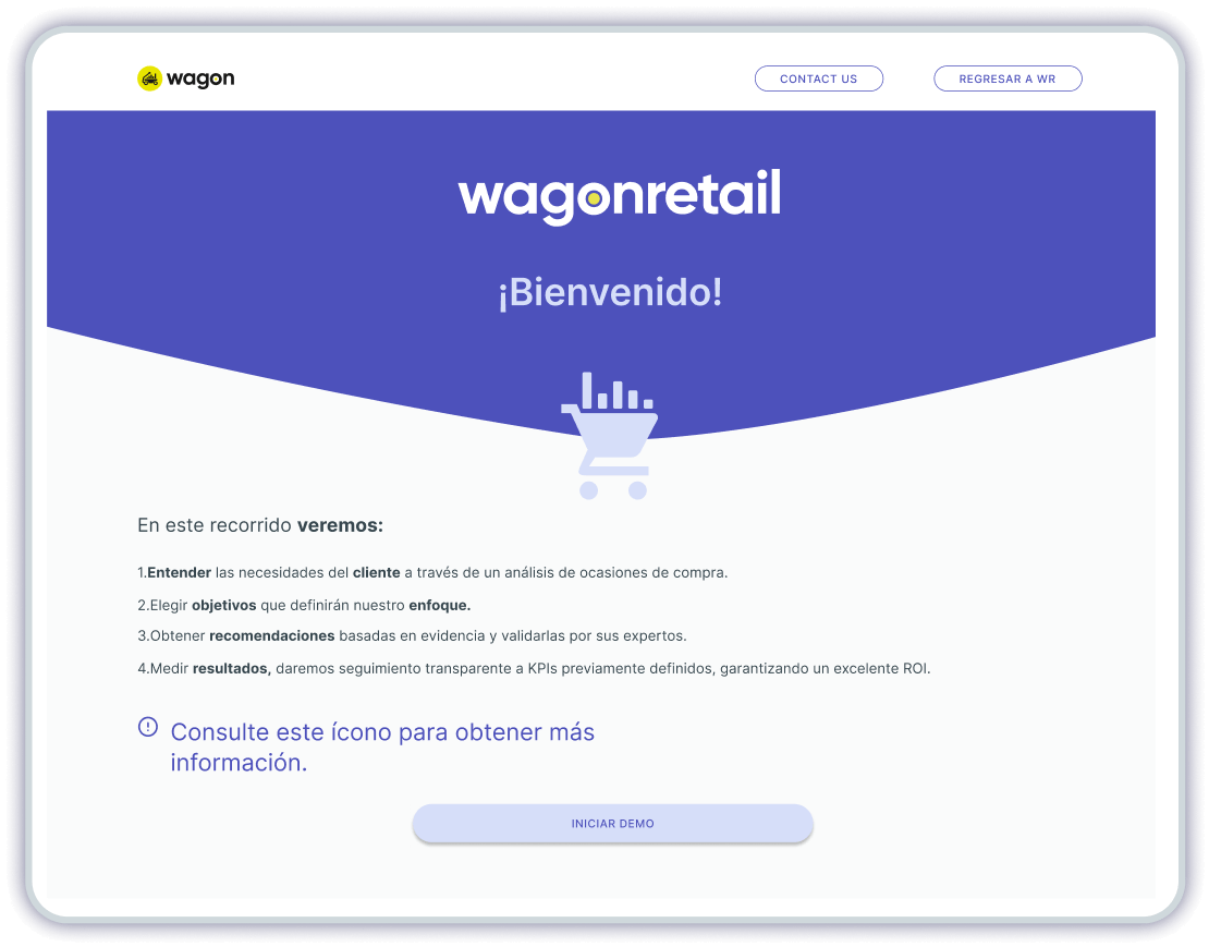 Wagon retail introduction page for website