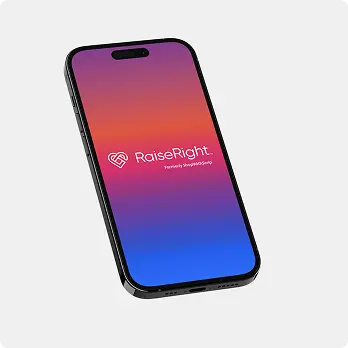 A mobile device using raiseRight